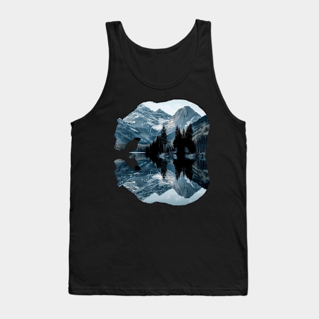 Grizzly Bear Hibernal Habits Tank Top by Josephine7